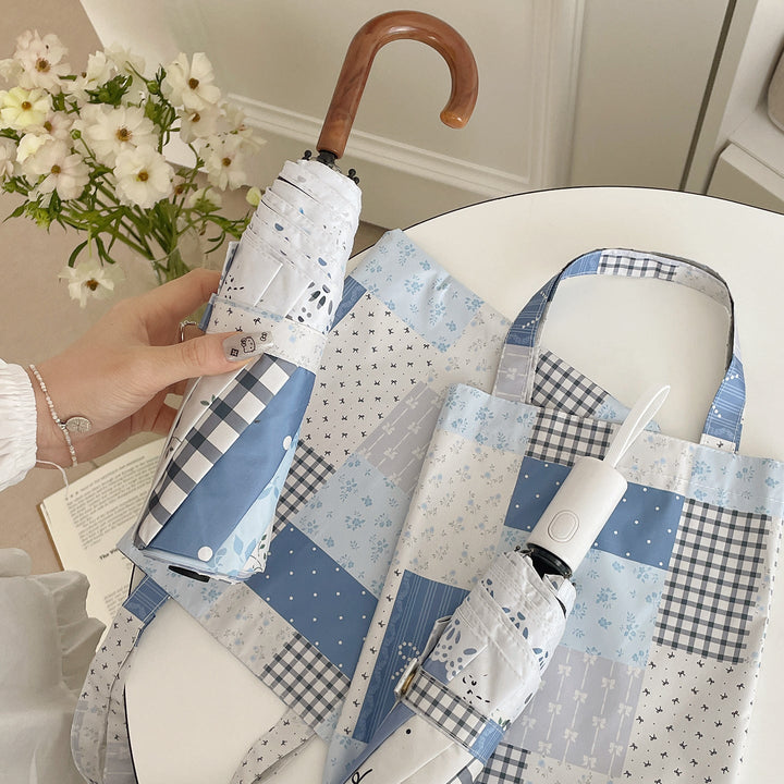 Women's umbrella in romantic patchwork design Kalsten