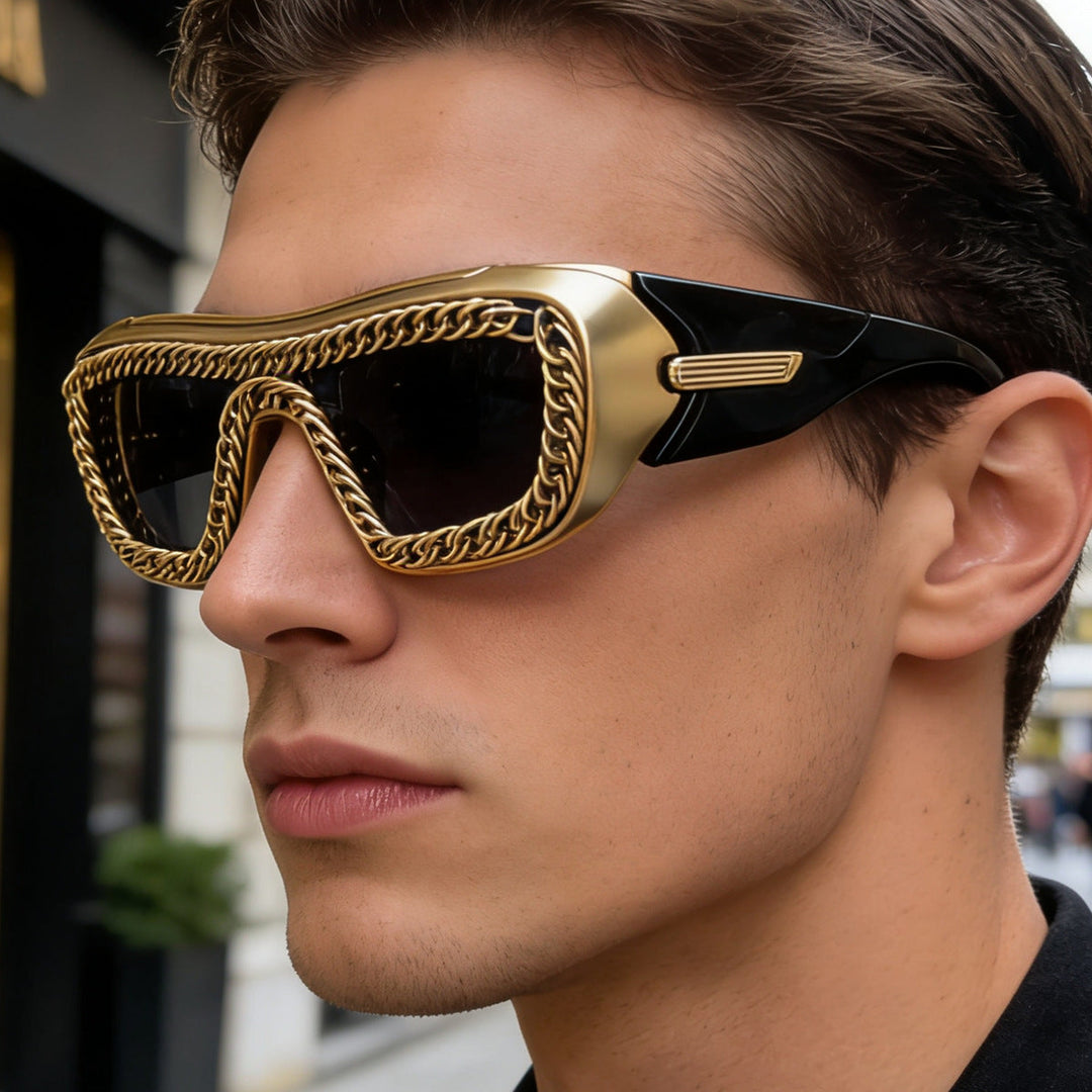 Women's sunglasses with unique chain frame Kalsten