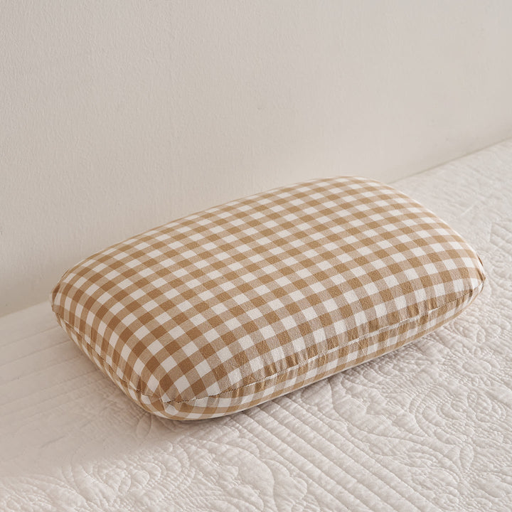 Comfort Pillow with Checked Design Kalsten