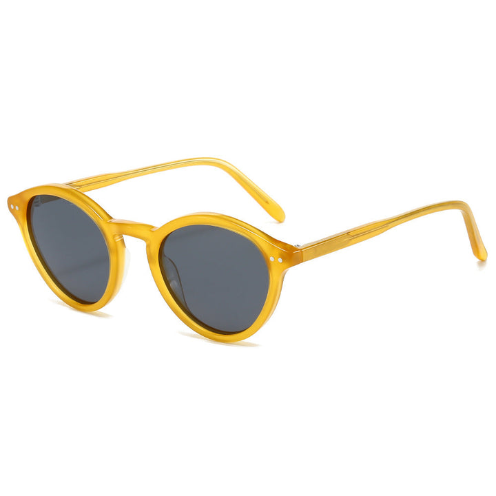 Women's fashionable sunglasses with trendy round lenses and stylish frame Kalsten