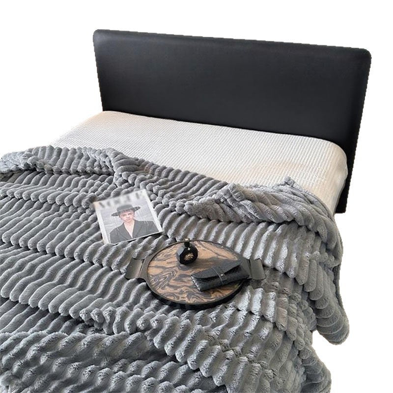 Women's Ultra-Soft Cuddly Blanket with Wave Structure Kalsten