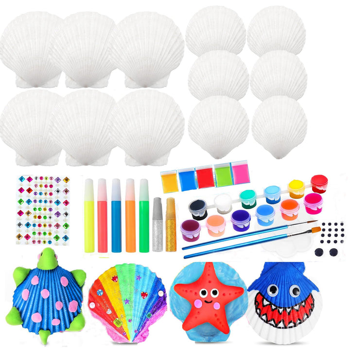 Unisex Creative Craft Set with Shells and Colors Kalsten