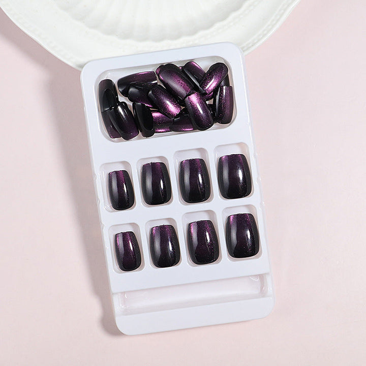 Glossy Square Press-On Nails Kalsten