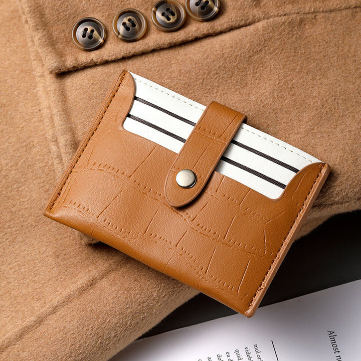 Faux Leather Card Holder Kalsten