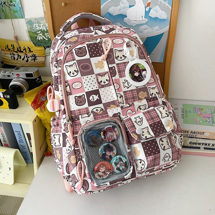 Cute Graphic Design School Backpack