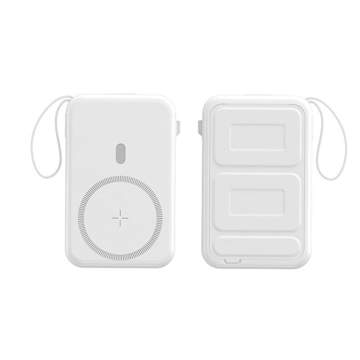 Portable Wireless Powerbank with Integrated Charging Pad Kalsten