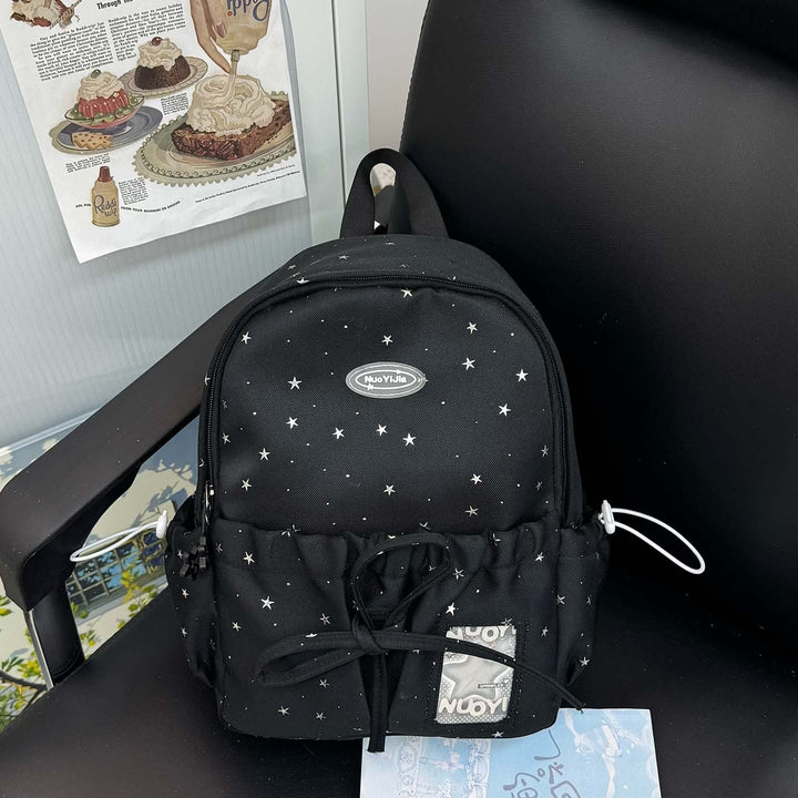 Fun Casual Star-Printed School Backpack