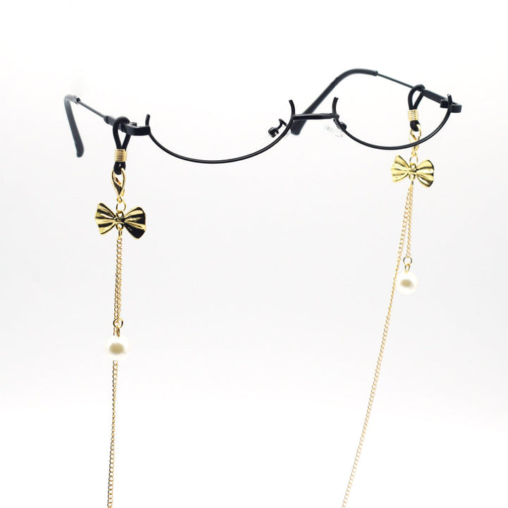 Elegant Double Chain Eyewear Holder Kalsten