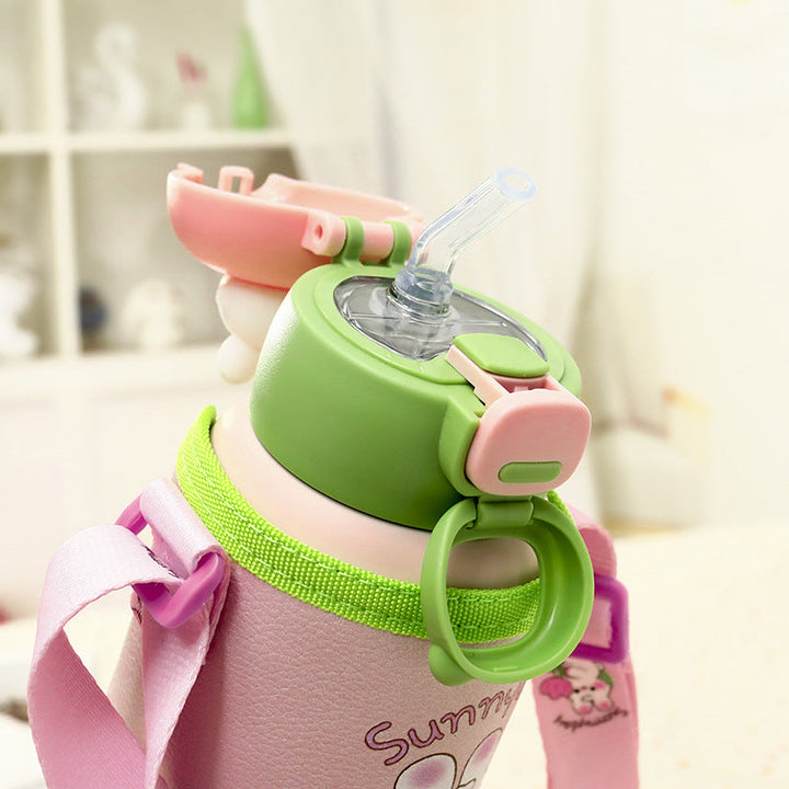 Ladies Insulated Water Bottle with Cute Dinosaur Design Kalsten