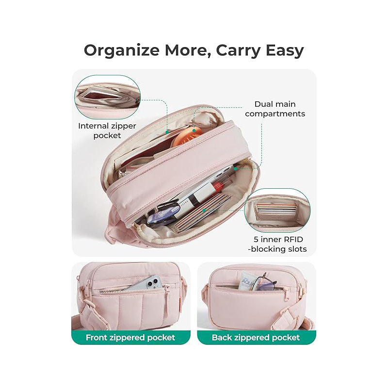 Small shoulder bag with practical compartments Kalsten