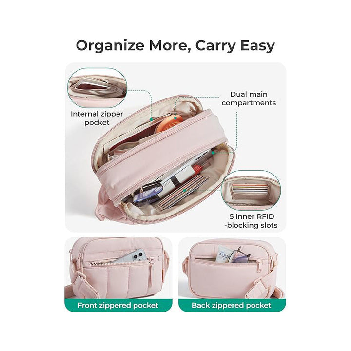 Small shoulder bag with practical compartments Kalsten
