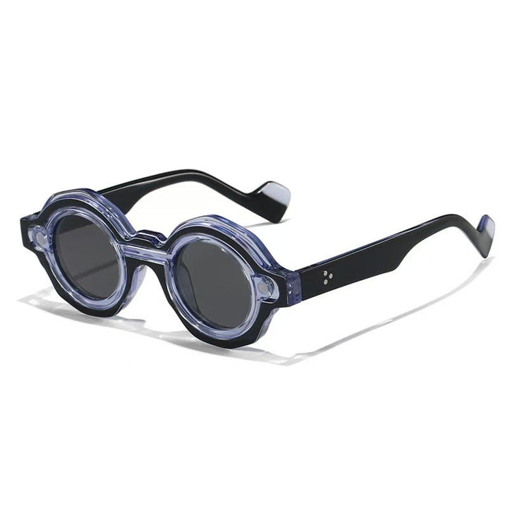 Ladies fashionable sunglasses with unique round design Kalsten