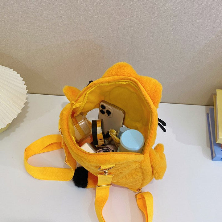 Plush backpack with cute animal face Kalsten