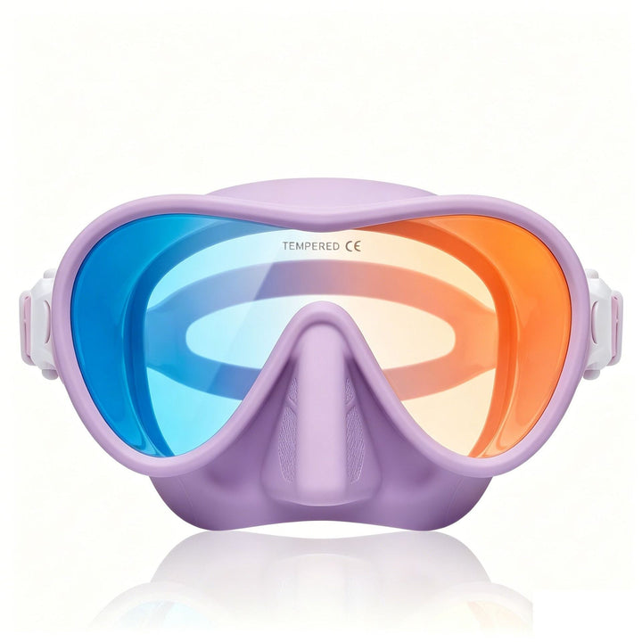 Diving mask with ergonomic design and wide field of vision Kalsten