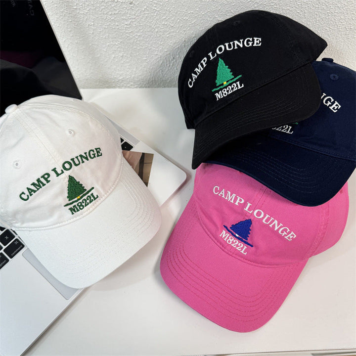 Men's Embroidered Camp Logo Baseball Cap Kalsten