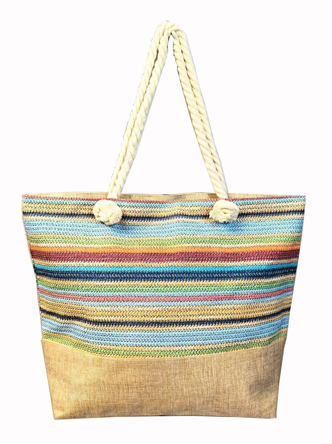 Large beach bag with braided handles Kalsten