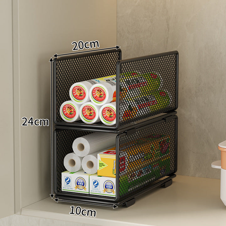 Mesh Storage Organizer with Adjustable Dividers Kalsten