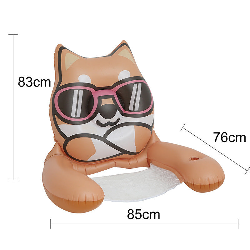 Women Inflatable Swimming Ring with Watermelon Design Kalsten