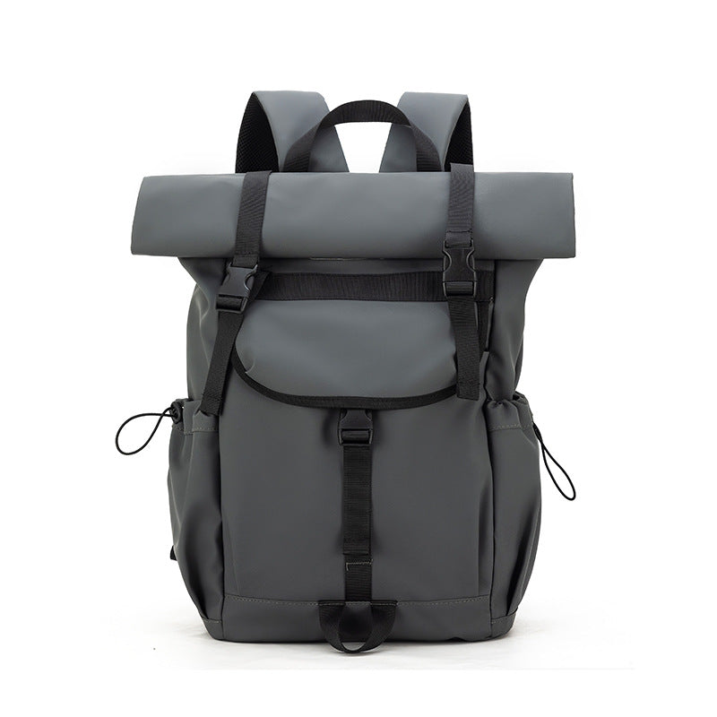 Rolltop Backpack with Waterproof Coating and Ergonomic Carry Straps Kalsten