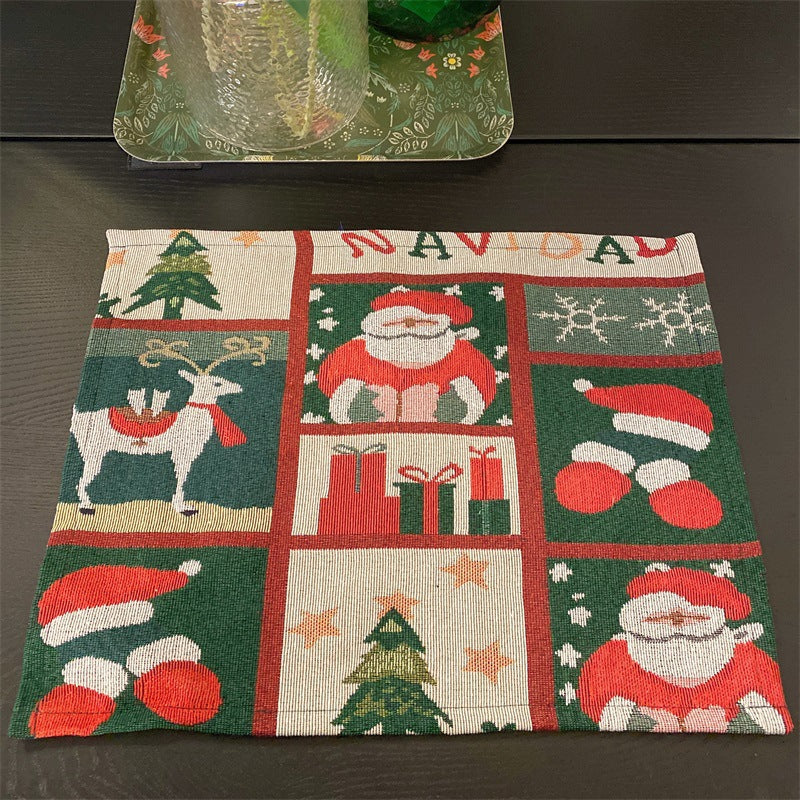 Festive Holiday-Themed Table Placemat