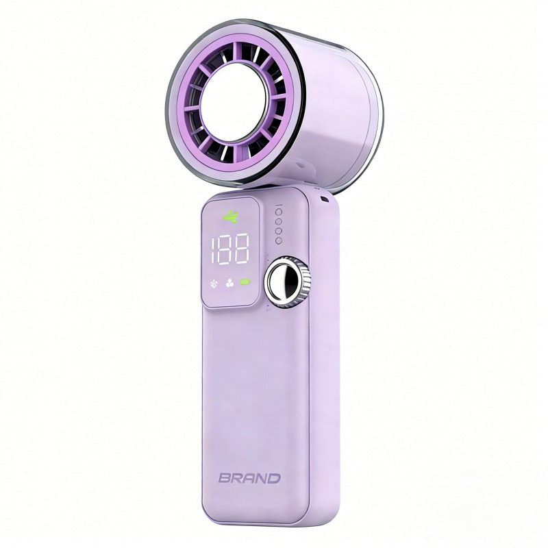 Women's Portable Mini Cool Fan with Digital Temperature Display Kalsten