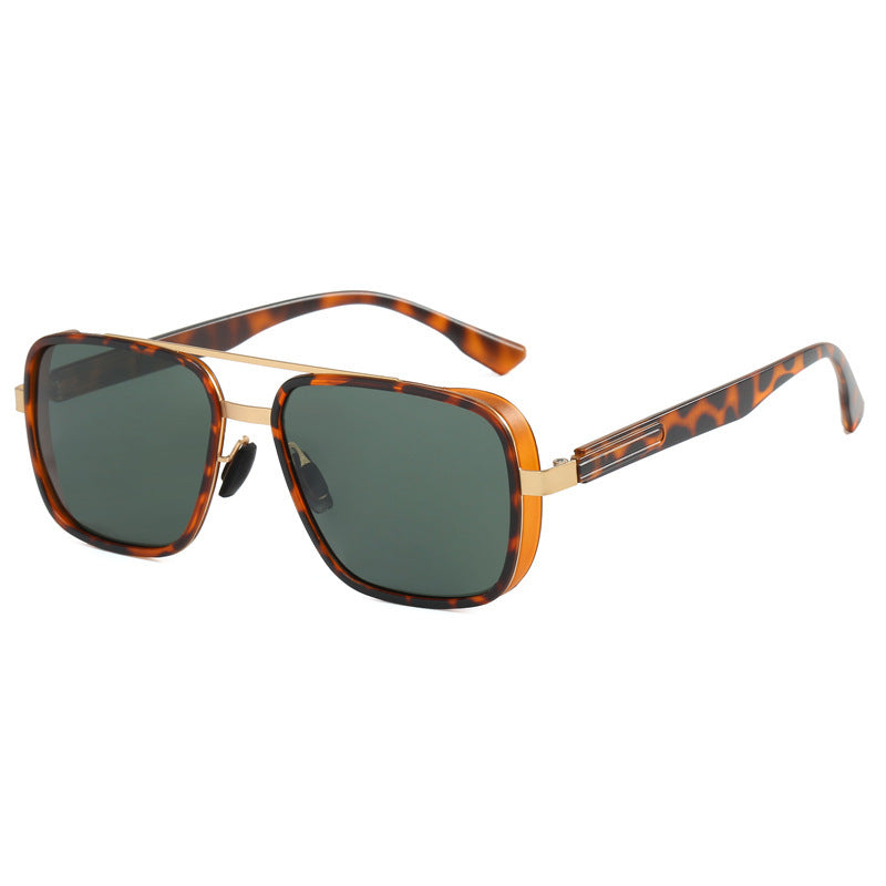 Ladies elegant square sunglasses with high-quality metal frame Kalsten