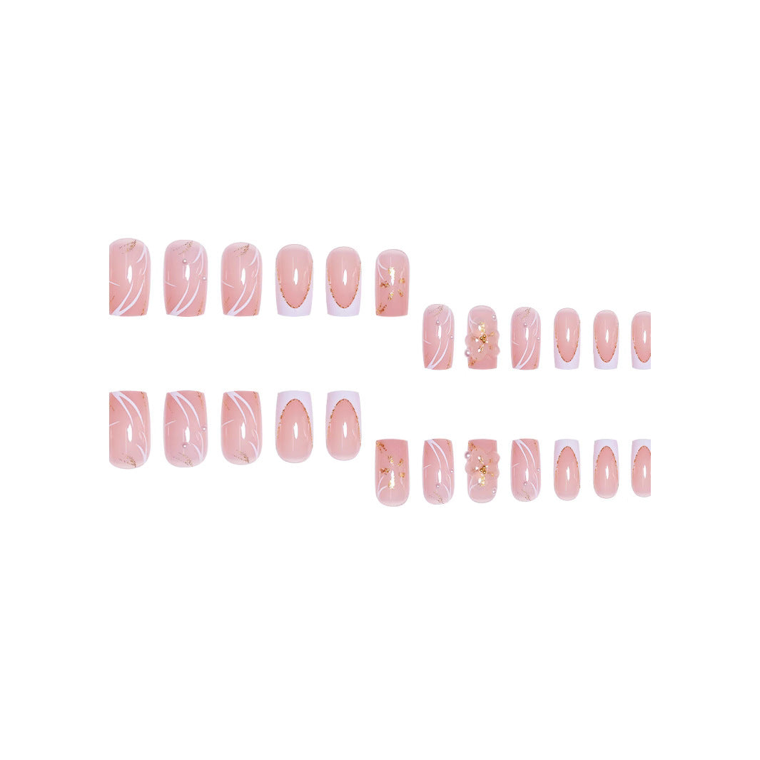 Elegant Nail Art Press-On Set Kalsten