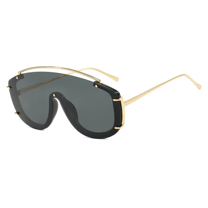 Ladies futuristic oversized sunglasses Kalsten