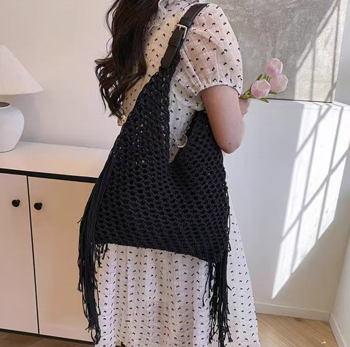 Fashionable Macrame Handbag Kalsten