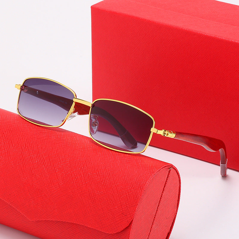 Women's fashionable sunglasses with luxurious metal frame and UV protection Kalsten