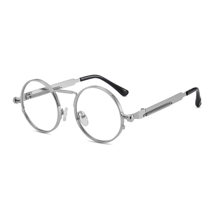 Women elegant round metal glasses Kalsten