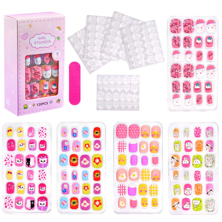 Creative Cartoon Nail Art Sticker Set Kalsten