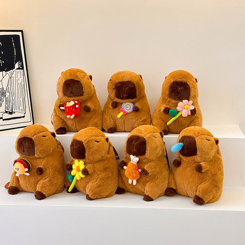 Stuffed animal with lollipop application Kalsten