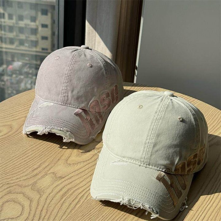 Men's Distressed Cotton Baseball Cap Kalsten 1784270811