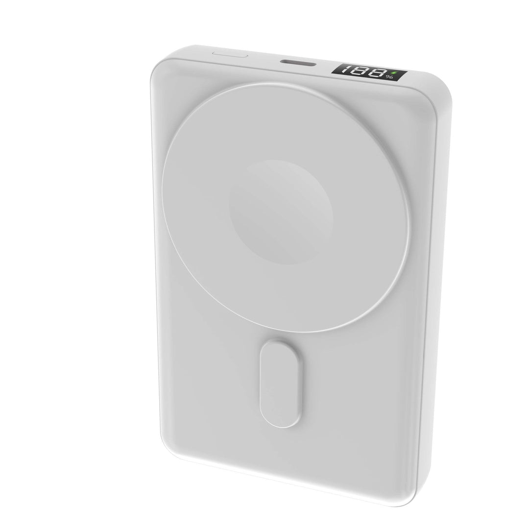 Portable power bank with multifunctional LED display and integrated cable management Kalsten