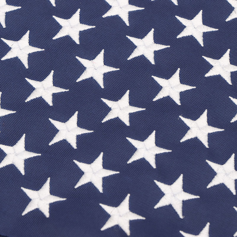 Unisex nan waterproof outdoor decoration flag with fifty stars motif and reinforced eyelets Kalsten
