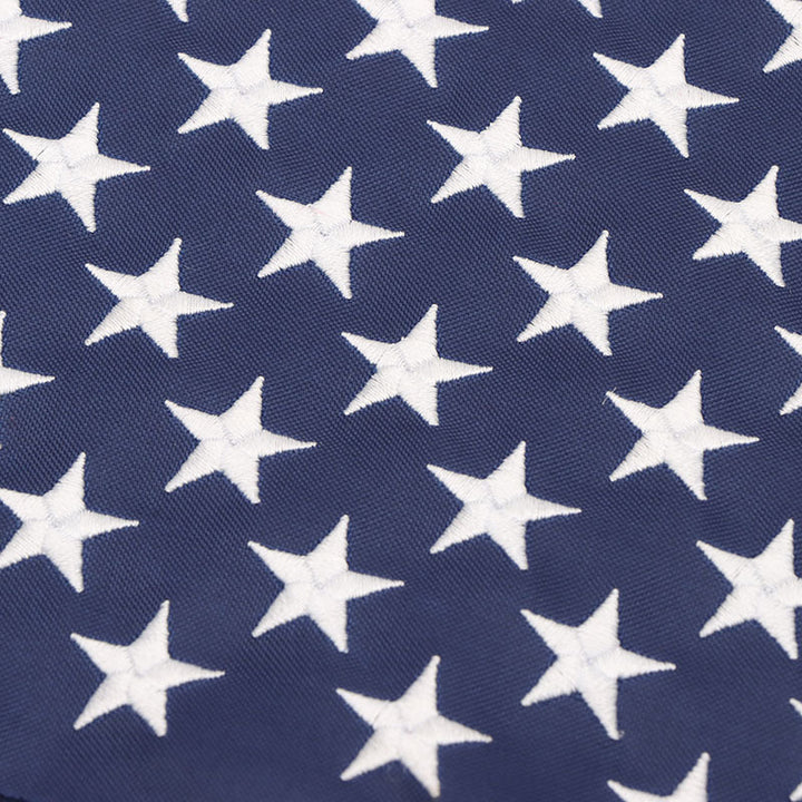 Unisex nan waterproof outdoor decoration flag with fifty stars motif and reinforced eyelets Kalsten