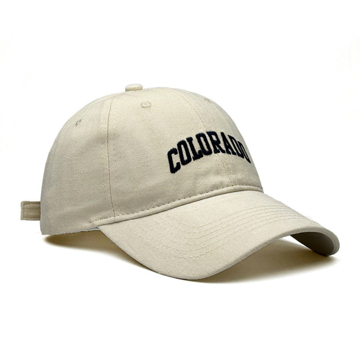 Women's fashionable cotton cap with embroidered lettering Kalsten
