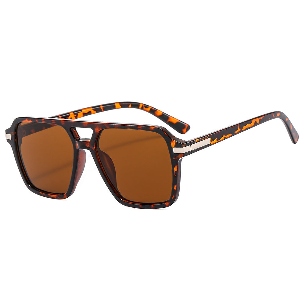 Women square sunglasses with elegant transparent frame Kalsten
