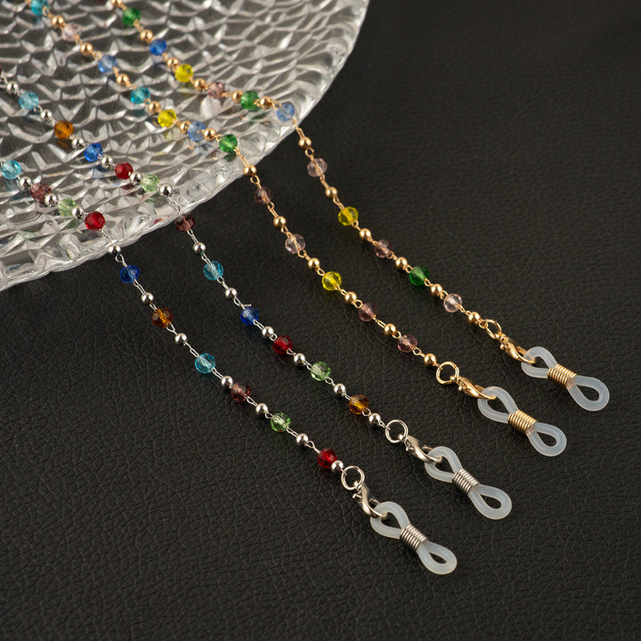 Colorful Crystal Beaded Eyewear Chain Kalsten