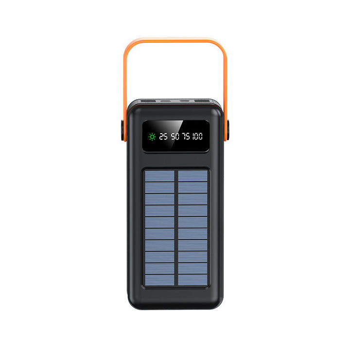 Solar Powerbank with Integrated Cable Management by Kalsten
