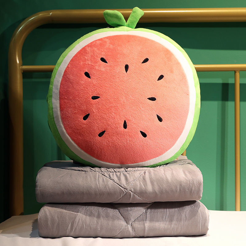Cuddly cushion with strawberry design Kalsten