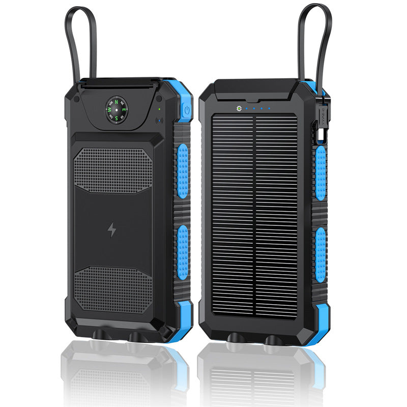 Waterproof Solar Power Bank with Built-in Compass Kalsten