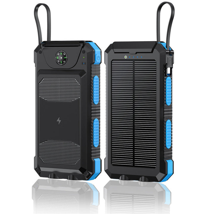 Waterproof Solar Power Bank with Built-in Compass Kalsten