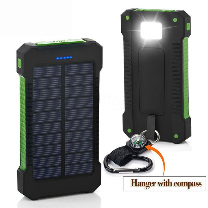 Solar-powered power bank with robust casing and intelligent charging function Kalsten