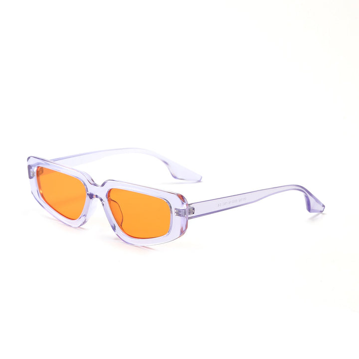 Women's stylish square sunglasses with modern high-gloss plastic frame Kalsten