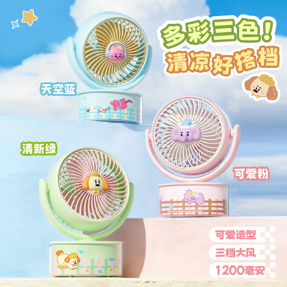 Ladies humorous USB table fan Kalsten
