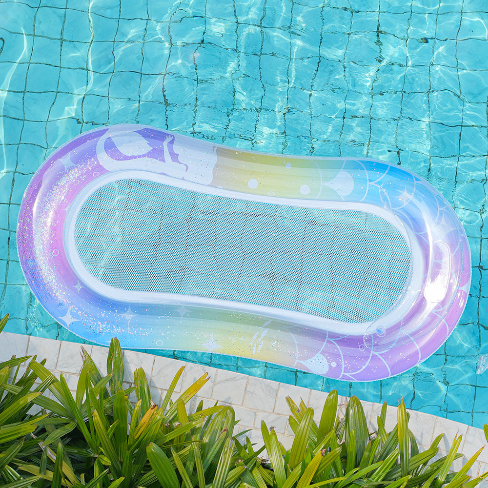 Women Inflatable Water Lounge with Mesh Surface Kalsten