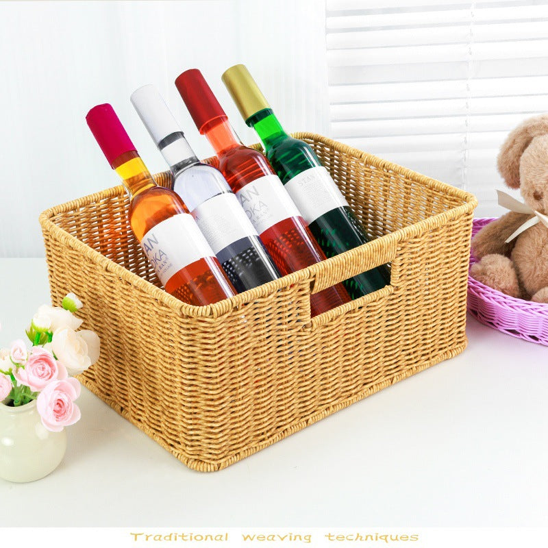 Women's Colored Storage Basket Kalsten