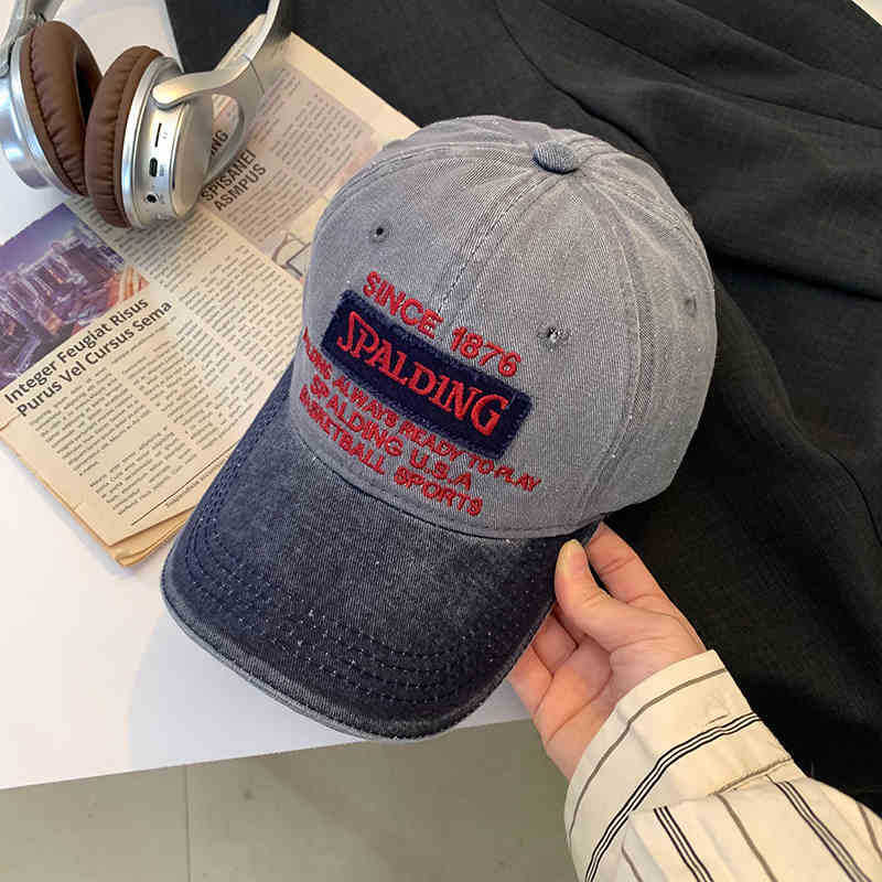 Unisex Vintage-Inspired Cotton Baseball Cap Kalsten